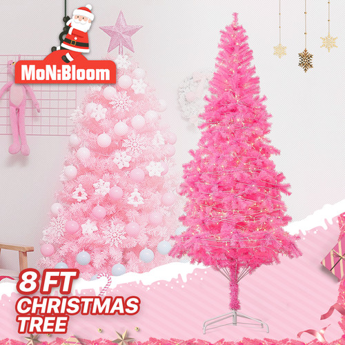 Pink artificial christmas - 8,