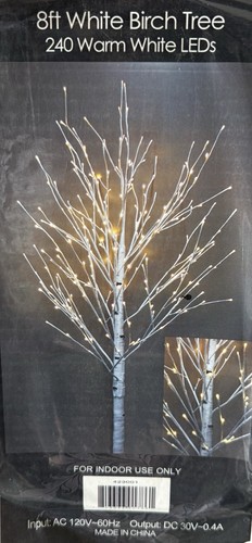 8ft white birch tree 240 - birch,