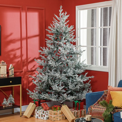 Homcom 5ft artificial nordic - homcom, 7.5ft