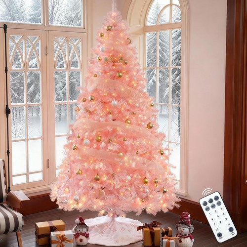 Prelit 5ft pink christmas - 7.5ft,