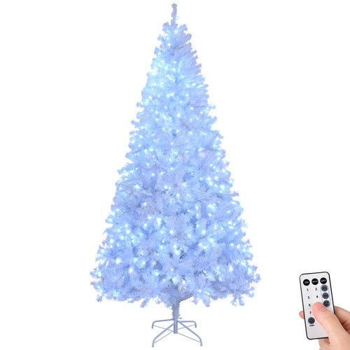 8ft 9ft prelit snow party - prelit,