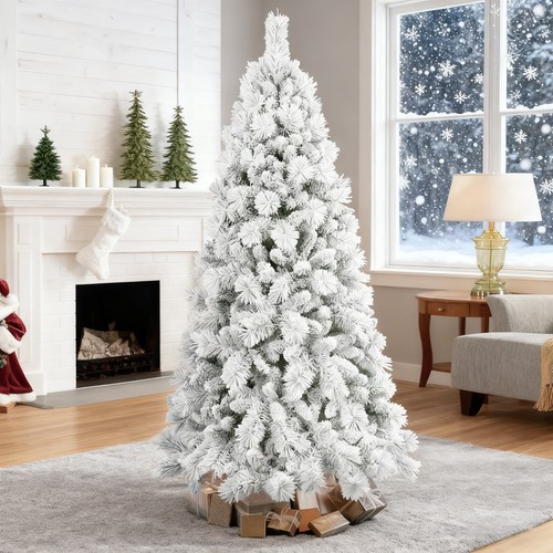 8ft snow flocked - 4/5/6/7/8ft,